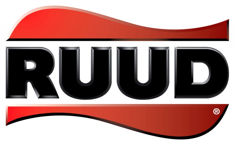 Ruud logo - We proudly sell and install Ruud Heating & AC equipment